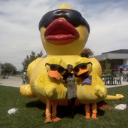 inflatable duck costume